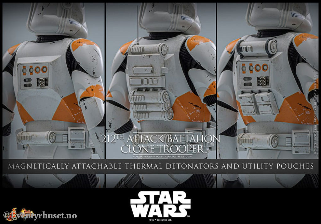 Star Wars: The Clone Wars Action Figure 1/6 212th Attack Battalion Clone Trooper Deluxe Version 30 cm Toys