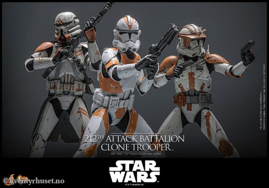 Star Wars: The Clone Wars Action Figure 1/6 212th Attack Battalion Clone Trooper Deluxe Version 30 cm Toys