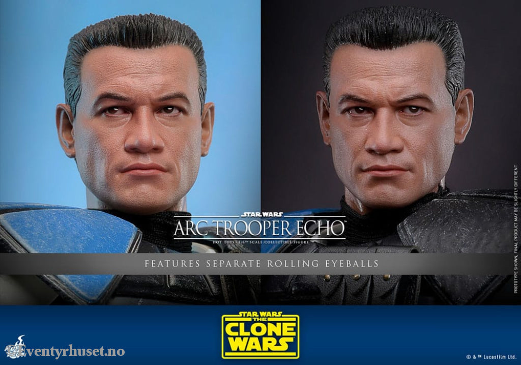 Star Wars: The Clone Wars Action Figure 1/6 Arc Trooper Echo 30 cm Toys
