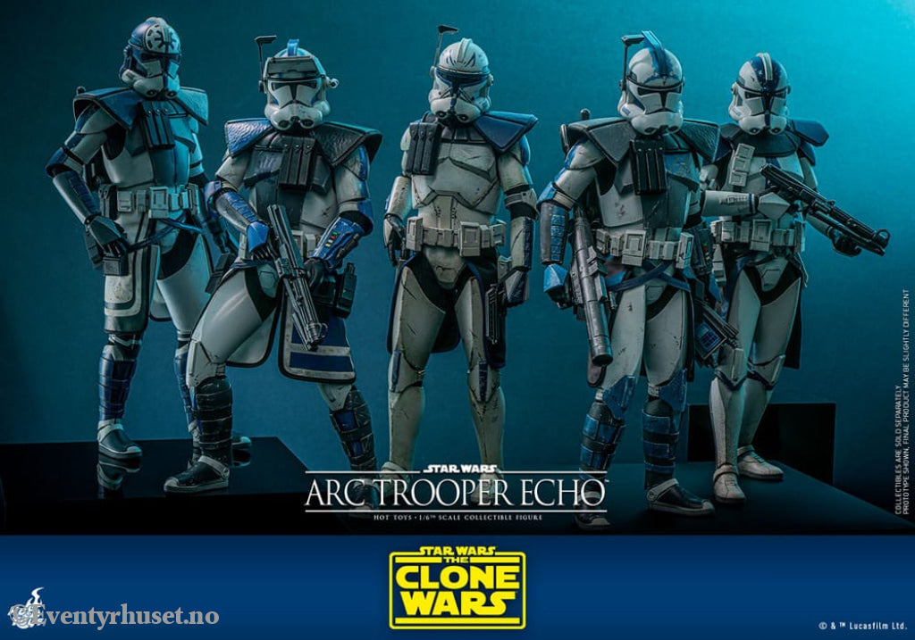 Star Wars: The Clone Wars Action Figure 1/6 Arc Trooper Echo 30 cm Toys