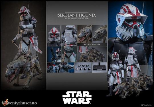 Star Wars: The Clone Wars Action Figure 1/6 Sergeant Hound 30 cm Toys