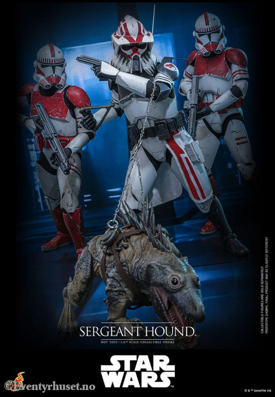Star Wars: The Clone Wars Action Figure 1/6 Sergeant Hound 30 cm Toys