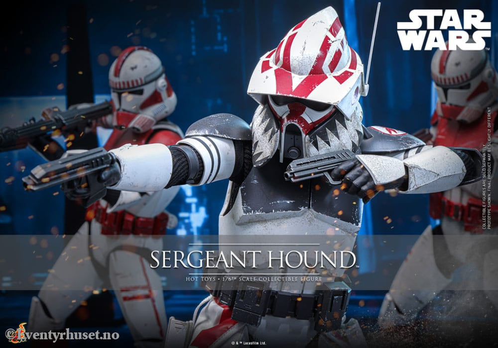Star Wars: The Clone Wars Action Figure 1/6 Sergeant Hound 30 cm Toys