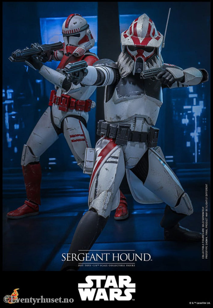 Star Wars: The Clone Wars Action Figure 1/6 Sergeant Hound 30 cm Toys