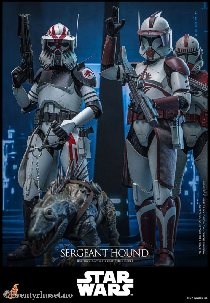 Star Wars: The Clone Wars Action Figure 1/6 Sergeant Hound 30 cm Toys