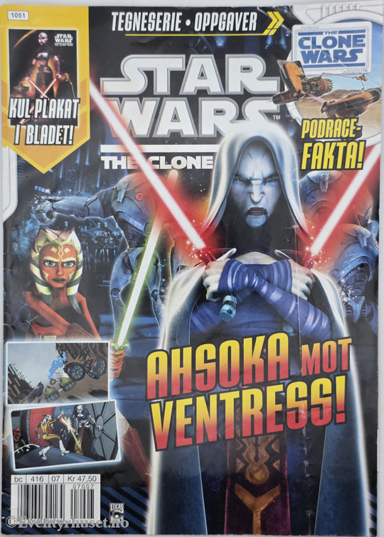 Star Wars: The Clone Wars – Ahsoka mot Ventress! . Aktivitetshefte.