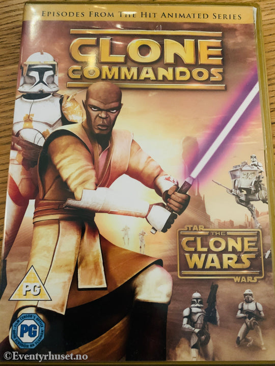 Star Wars: The Clone Wars – Clone Commandos (2008). DVD.