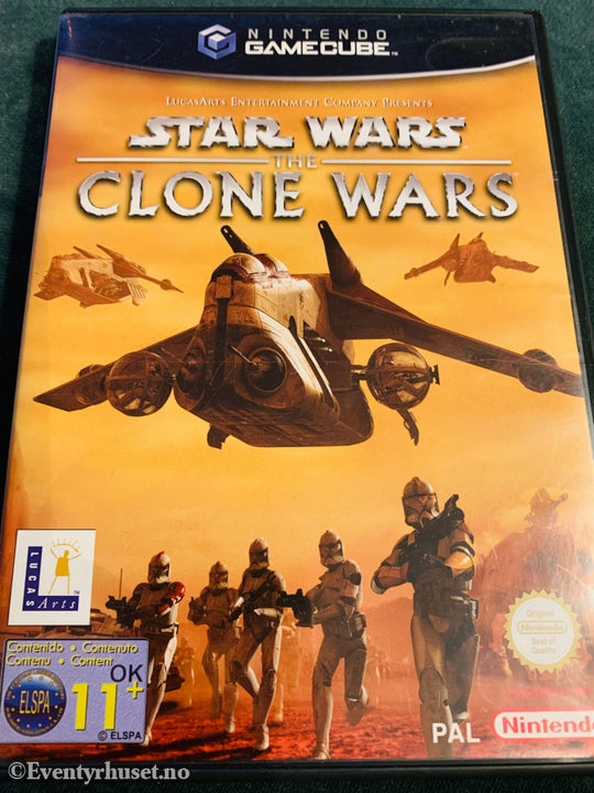 Star Wars - The Clone Wars. Gamecube.