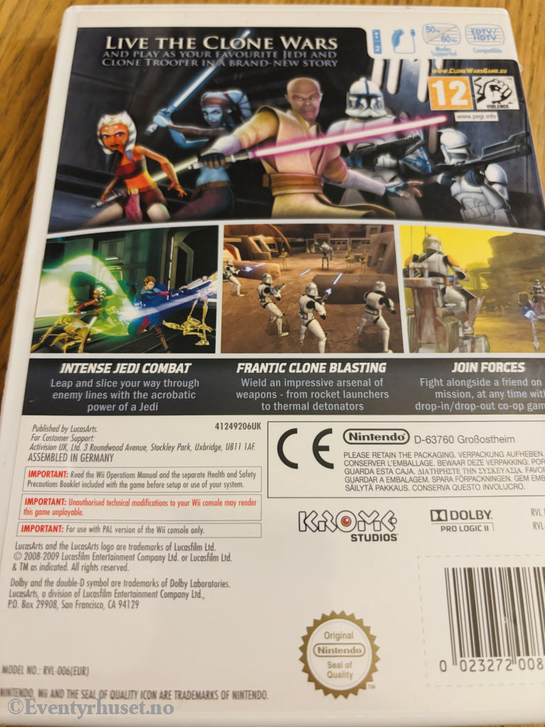 Star Wars The Clone Wars: Republic Heroes . Nintendo Wii.