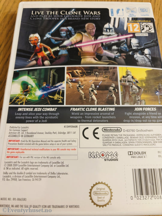 Star Wars The Clone Wars: Republic Heroes . Nintendo Wii.