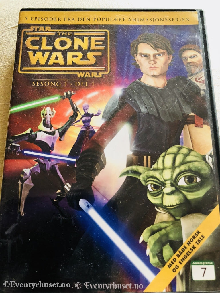 Star Wars. The Clone Sesong 1 - Del 2006. Dvd. Dvd