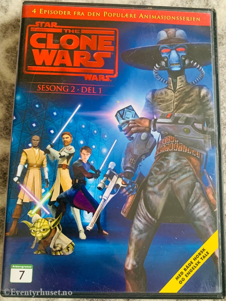 Star Wars. The Clone Sesong 2 - Del 1. Dvd. Dvd