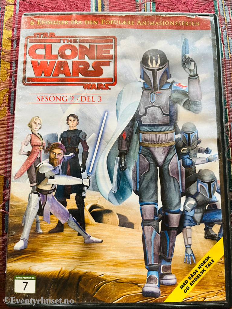 Star Wars. The Clone Sesong 2 - Del 3. Dvd. Dvd