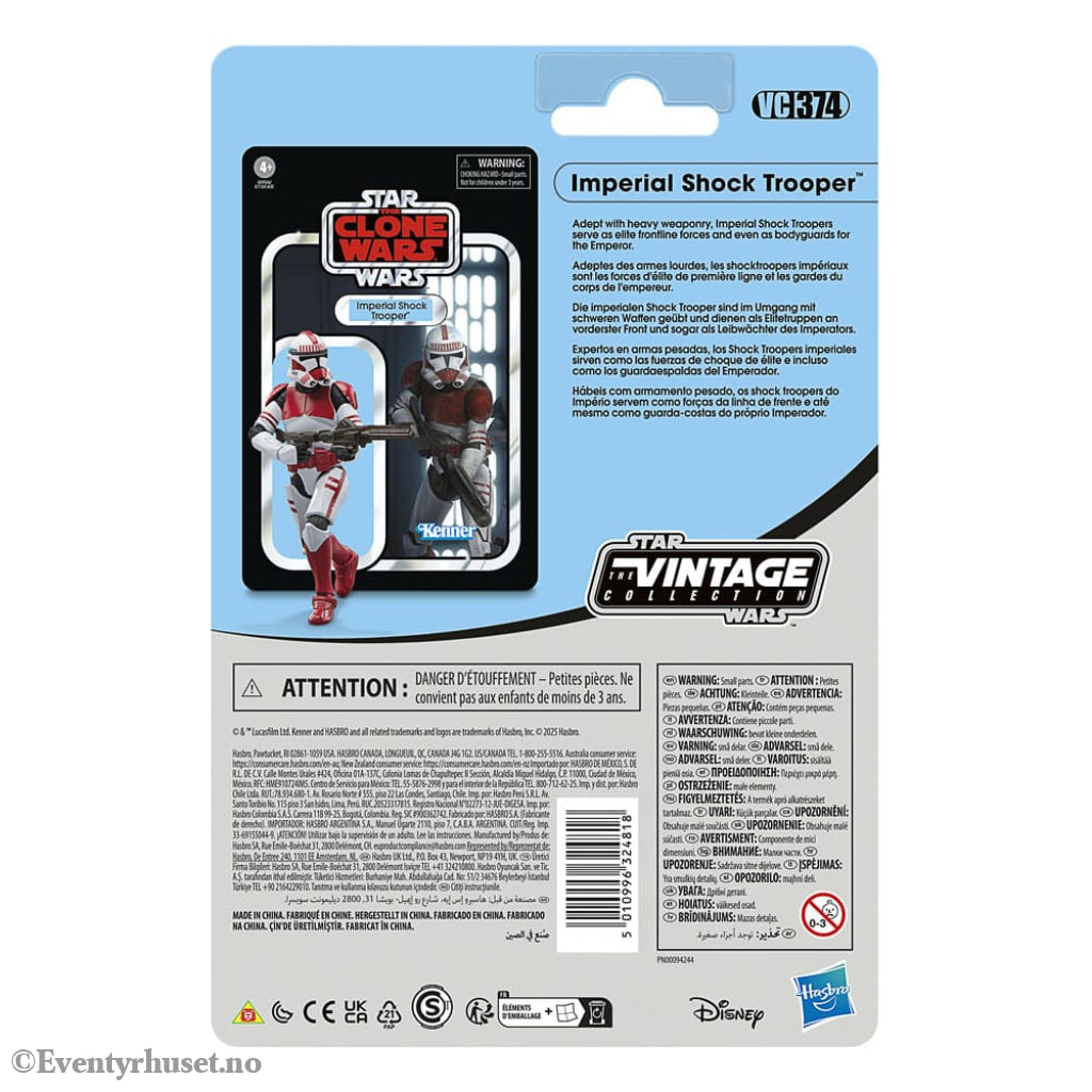 Star Wars: The Clone Wars Vintage Collection Action Figure Imperial Shock Trooper 10 cm Toys