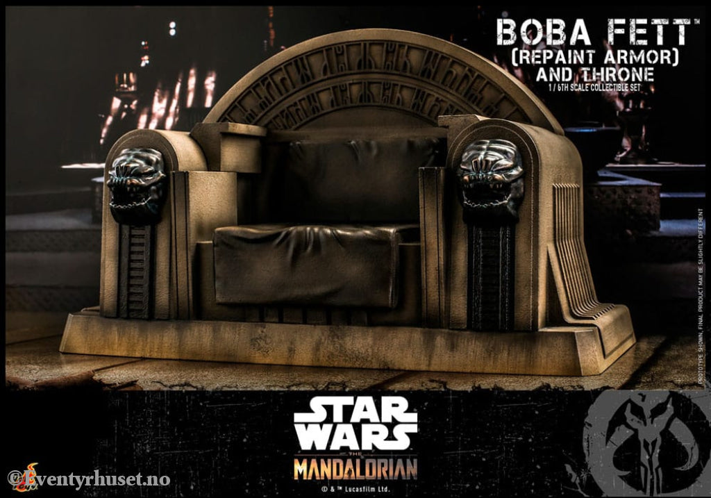 Star Wars: The Mandalorian Action Figure 1/6 Boba Fett Repaint Armor and Throne Special Edition 30 cm Toys