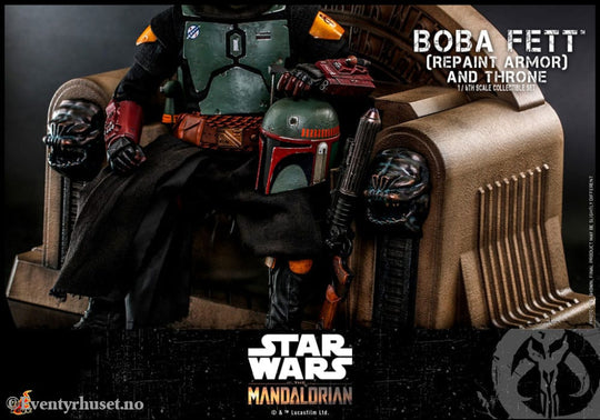 Star Wars: The Mandalorian Action Figure 1/6 Boba Fett Repaint Armor and Throne Special Edition 30 cm Toys