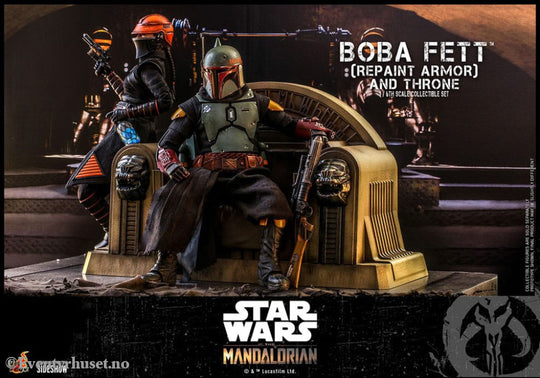 Star Wars: The Mandalorian Action Figure 1/6 Boba Fett Repaint Armor and Throne Special Edition 30 cm Toys