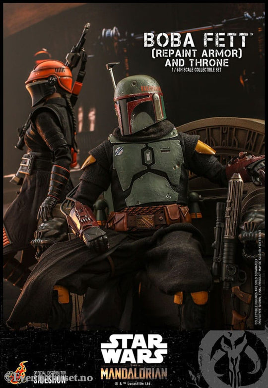 Star Wars: The Mandalorian Action Figure 1/6 Boba Fett Repaint Armor and Throne Special Edition 30 cm Toys