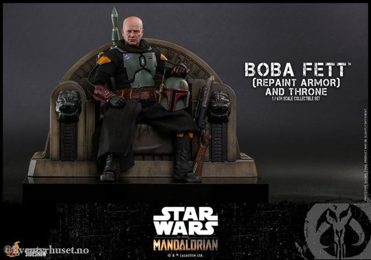 Star Wars: The Mandalorian Action Figure 1/6 Boba Fett Repaint Armor and Throne Special Edition 30 cm Toys