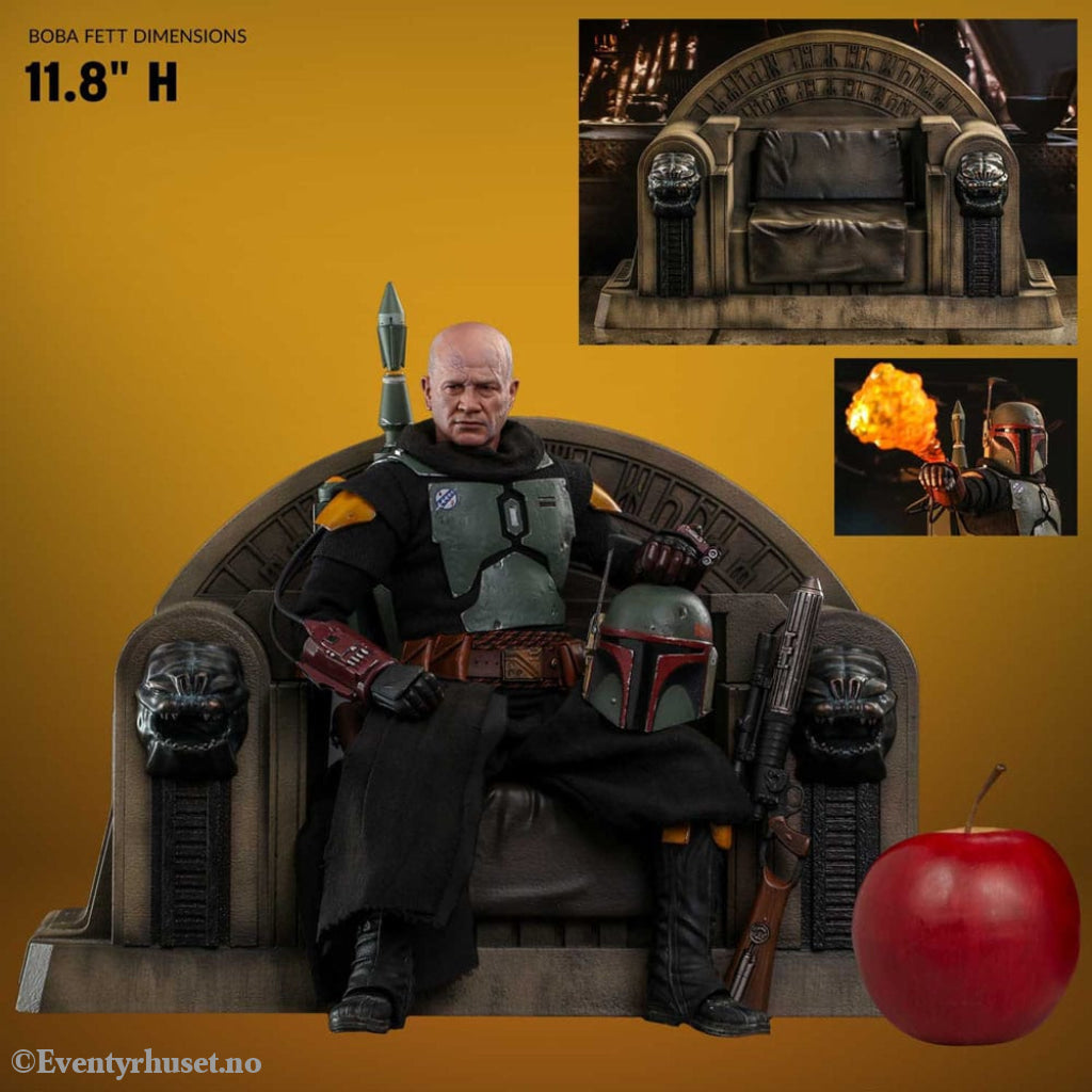 Star Wars: The Mandalorian Action Figure 1/6 Boba Fett Repaint Armor and Throne Special Edition 30 cm Toys