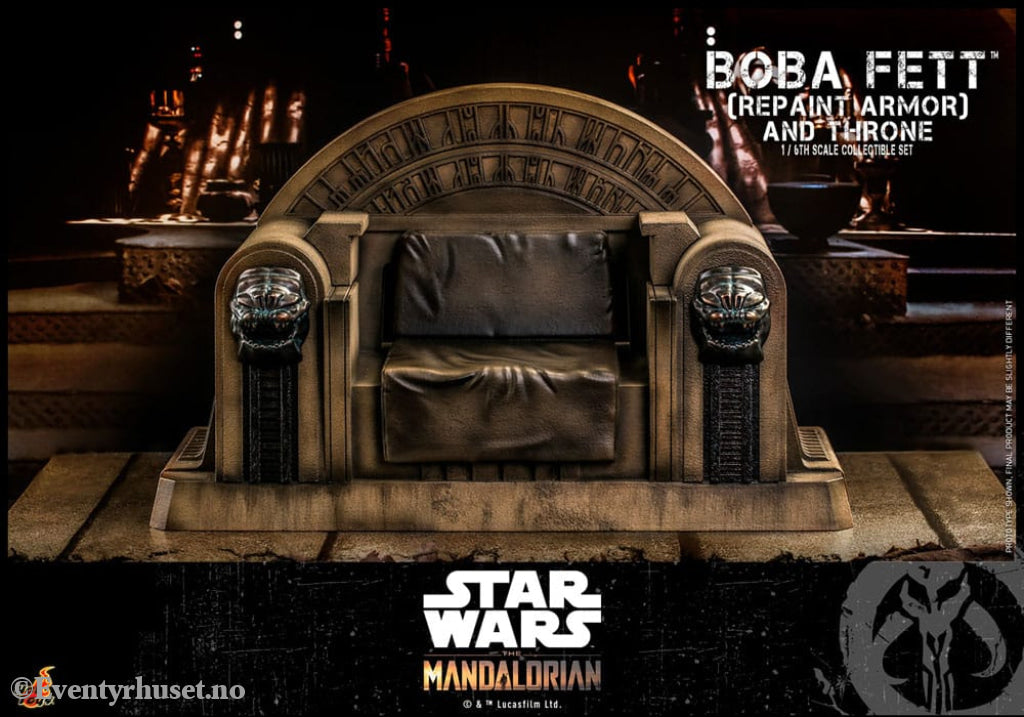 Star Wars: The Mandalorian Action Figure 1/6 Boba Fett Repaint Armor and Throne Special Edition 30 cm Toys