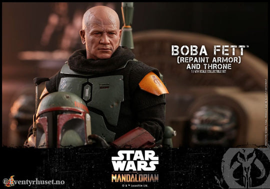 Star Wars: The Mandalorian Action Figure 1/6 Boba Fett Repaint Armor and Throne Special Edition 30 cm Toys