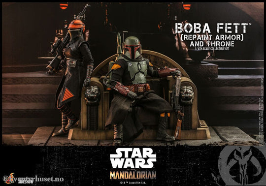 Star Wars: The Mandalorian Action Figure 1/6 Boba Fett Repaint Armor and Throne Special Edition 30 cm Toys