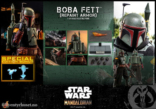 Star Wars: The Mandalorian Action Figure 1/6 Boba Fett Repaint Armor Special Edition 30 cm Toys