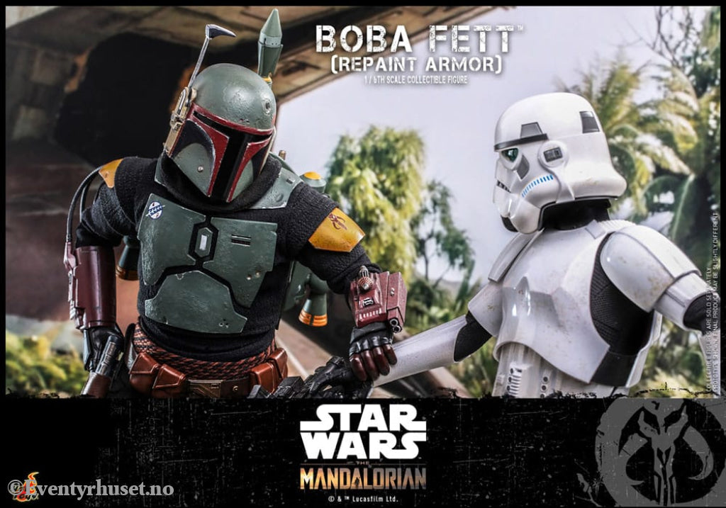 Star Wars: The Mandalorian Action Figure 1/6 Boba Fett Repaint Armor Special Edition 30 cm Toys