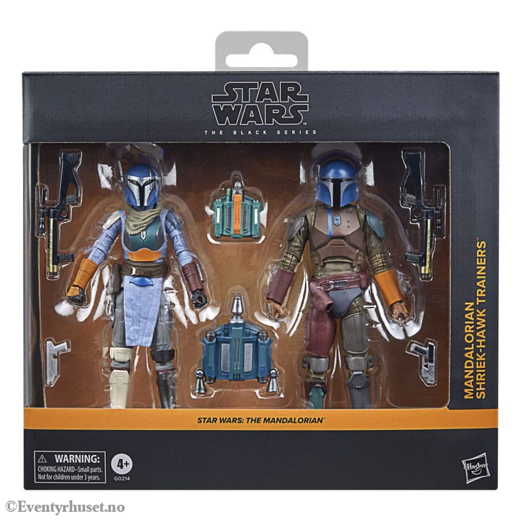 Star Wars: The Mandalorian Black Series Action Figure 2-Pack Mandalorian Shriek-Hawk Trainers 15 cm Toys