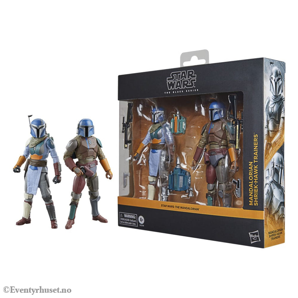 Star Wars: The Mandalorian Black Series Action Figure 2-Pack Mandalorian Shriek-Hawk Trainers 15 cm Toys