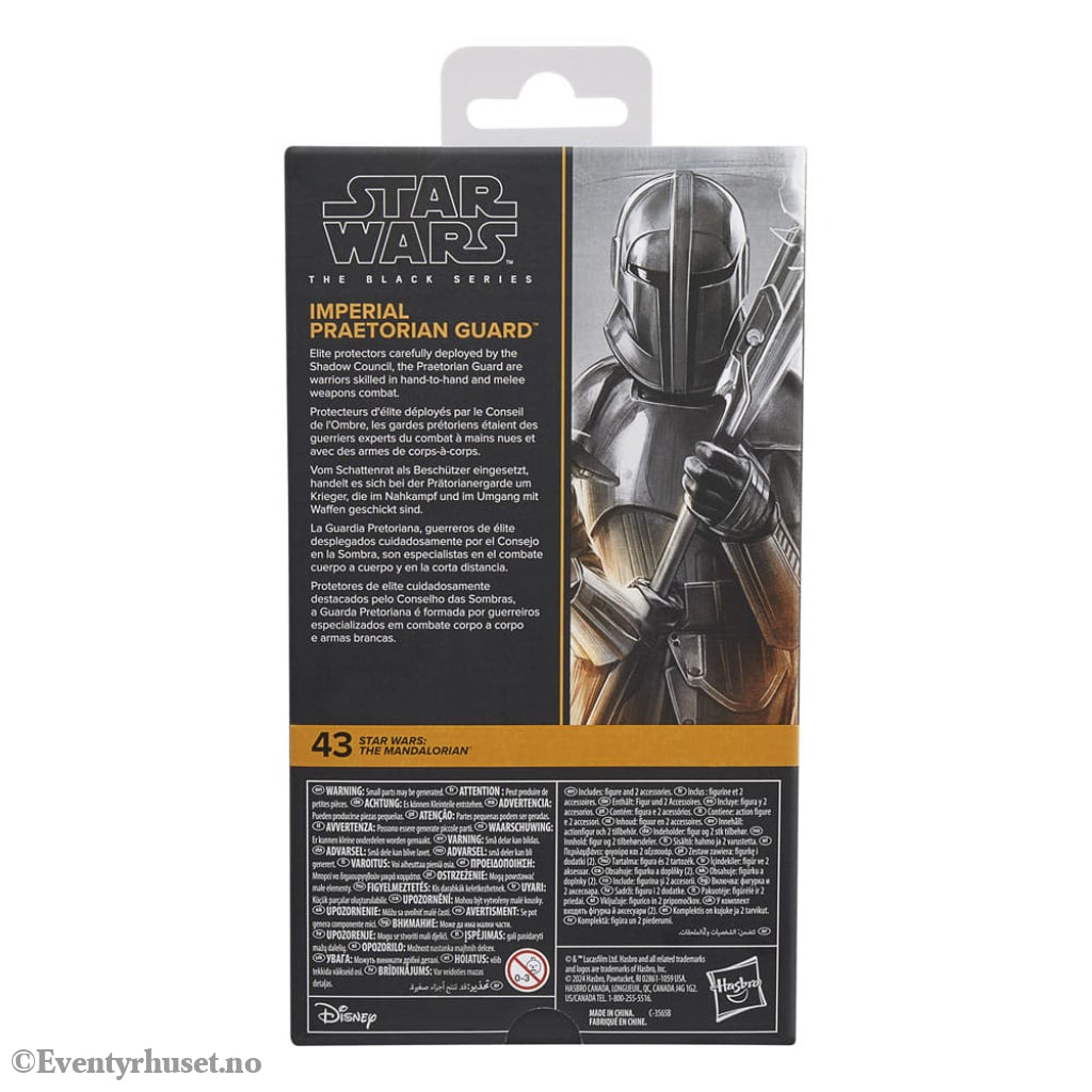 Star Wars: The Mandalorian Black Series Action Figure Imperial Praetorian Guard 15 cm Toys