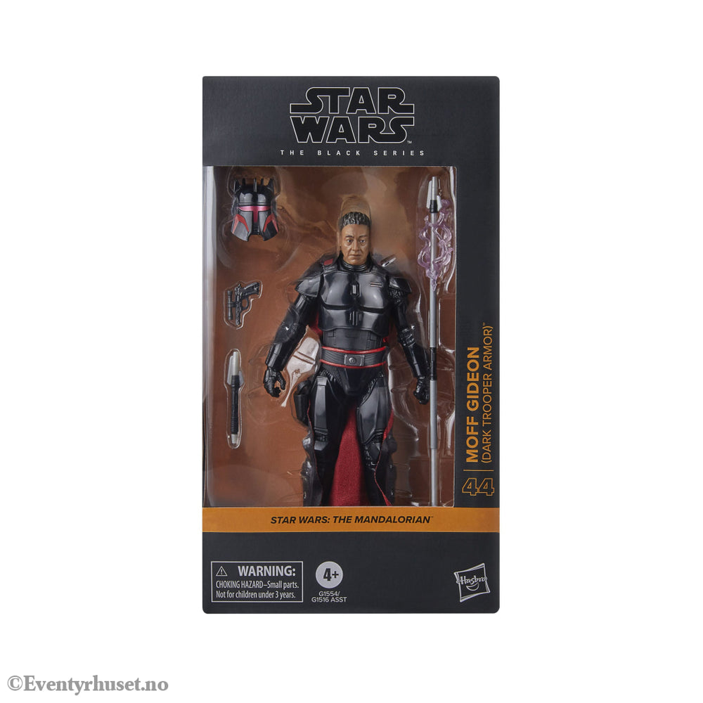 Star Wars: The Mandalorian Black Series Action Figure Moff Gideon (Dark Trooper Armor) 15 cm. Mint In Sealed Box