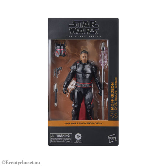 Star Wars: The Mandalorian Black Series Action Figure Moff Gideon (Dark Trooper Armor) 15 cm. Mint In Sealed Box