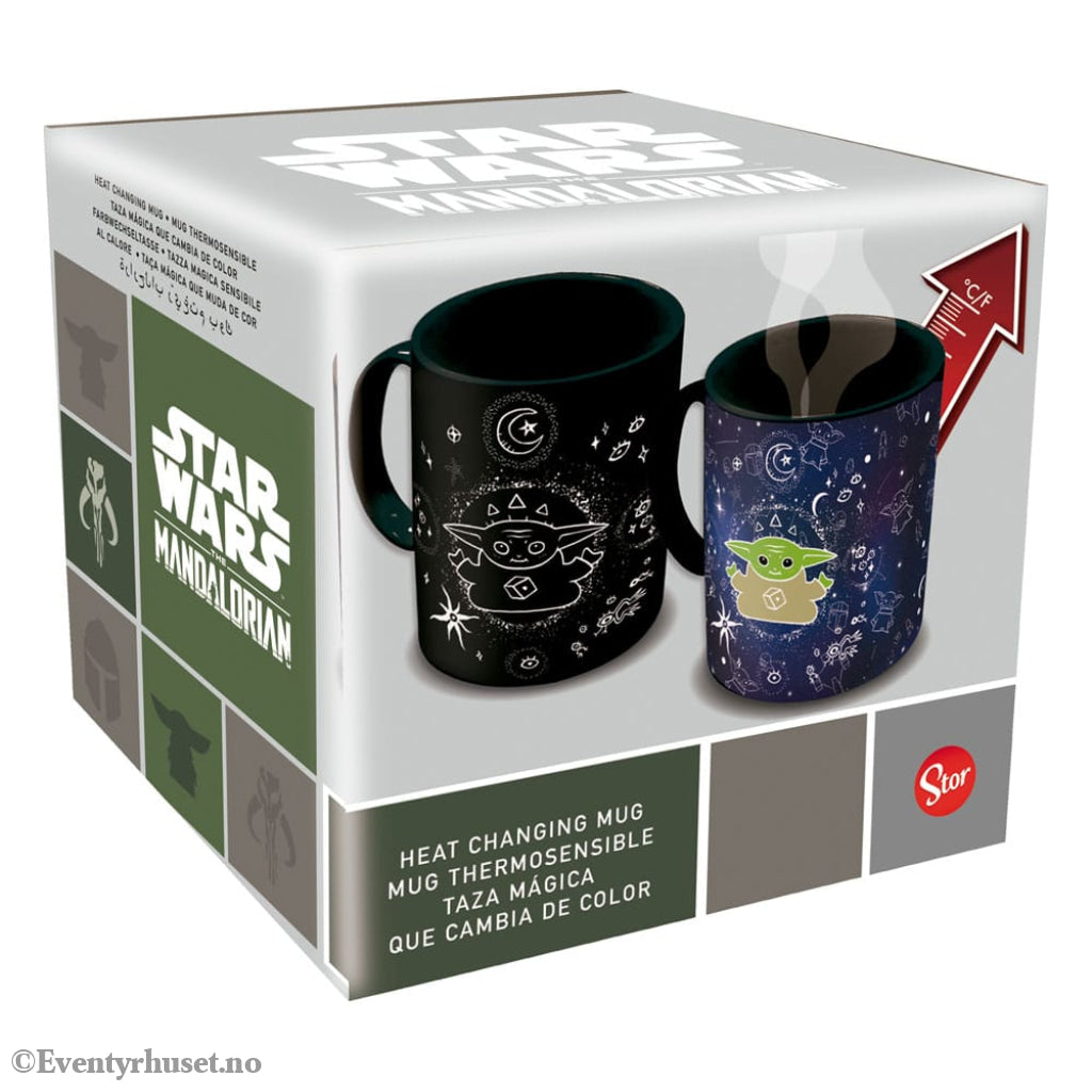 Star Wars The Mandalorian Heat Change Mug Grogu 325 ml Home & Gifts