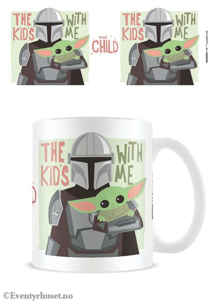 Star Wars The Mandalorian Mug The Kids With Me Home & Gifts