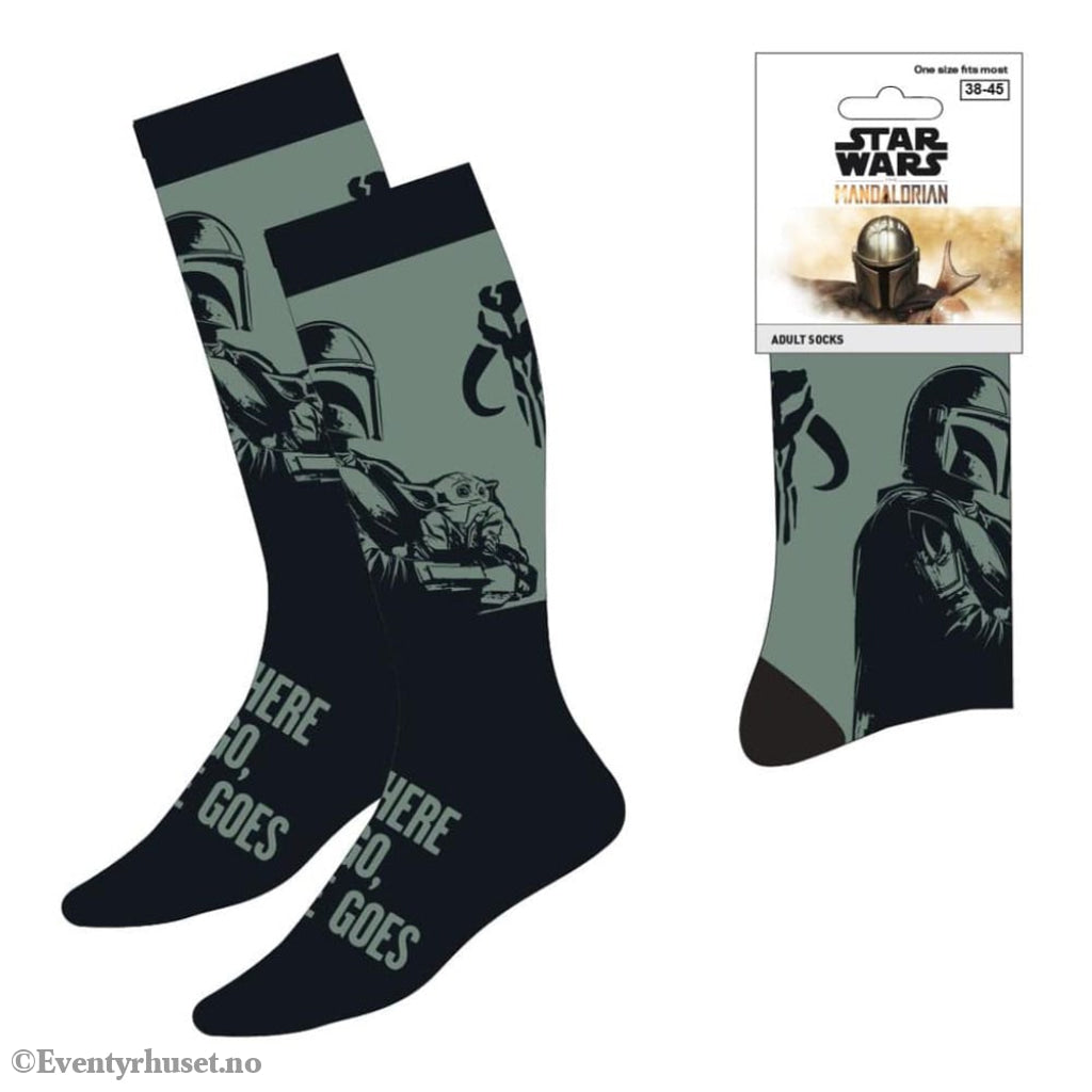 Star Wars: The Mandalorian Socks Mandalorian & Grogu 38-45 Fashion & Accessories