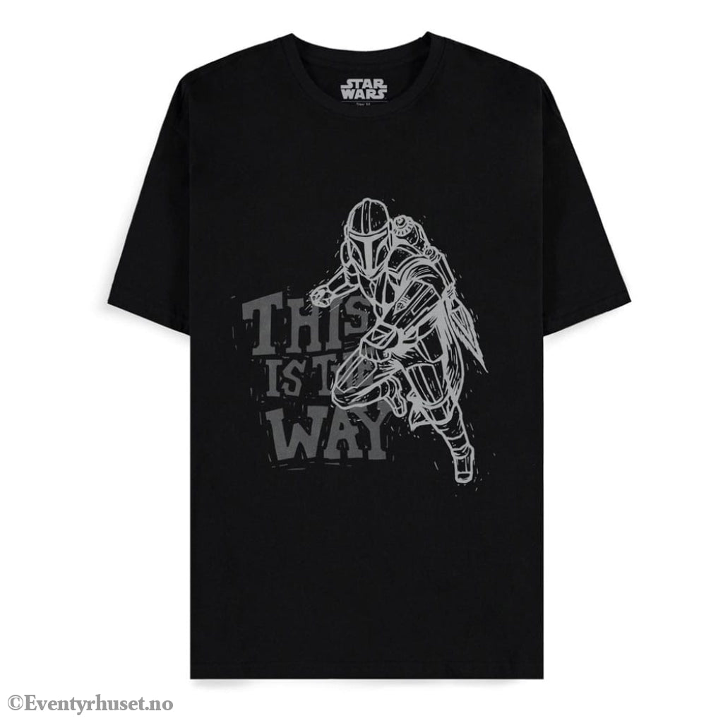Star Wars The Mandalorian T-Shirt Mandalorian Size S Fashion & Accessories