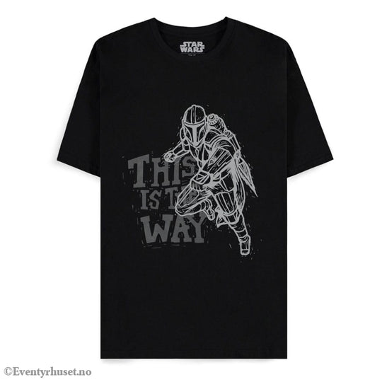 Star Wars The Mandalorian T-Shirt Mandalorian Size S Fashion & Accessories
