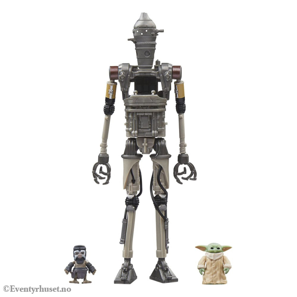 Star Wars: The Mandalorian Vintage Collection Action Figure 3-Pack IG-12 Grogu & Anzellan 10 cm Toys