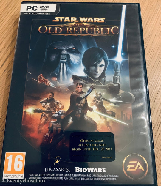 Star Wars - The Old Republic. Pc-Spill. Pc Spill