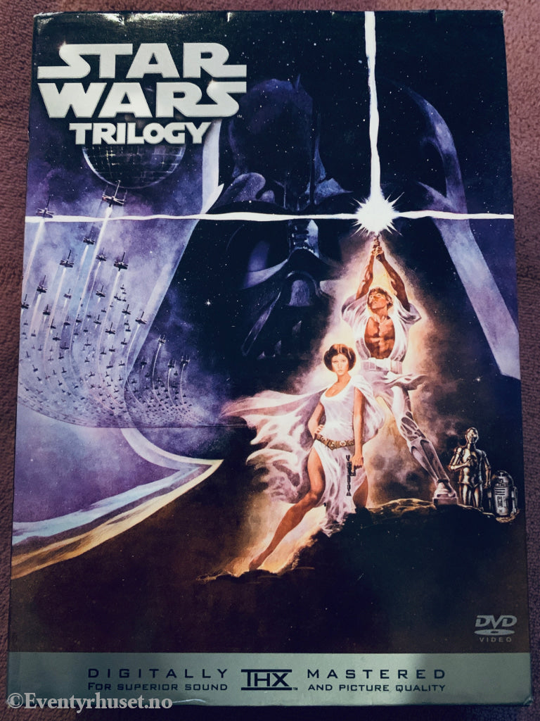 Star Wars Trilogy Digitally Mastered. DVD samleboks.