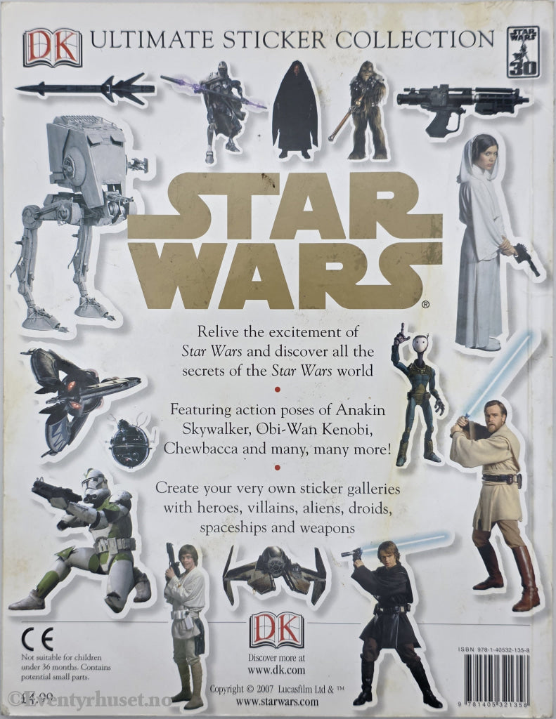 Star Wars Ultimate Sticker Collection. Aktivitetshefte.