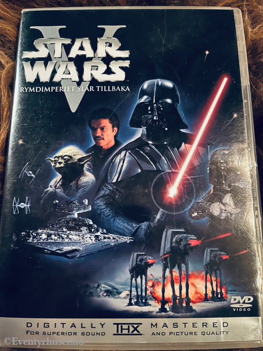 Star Wars V - The Empire Strikes Back. DVD. Svensk utgave. – Eventyrhuset