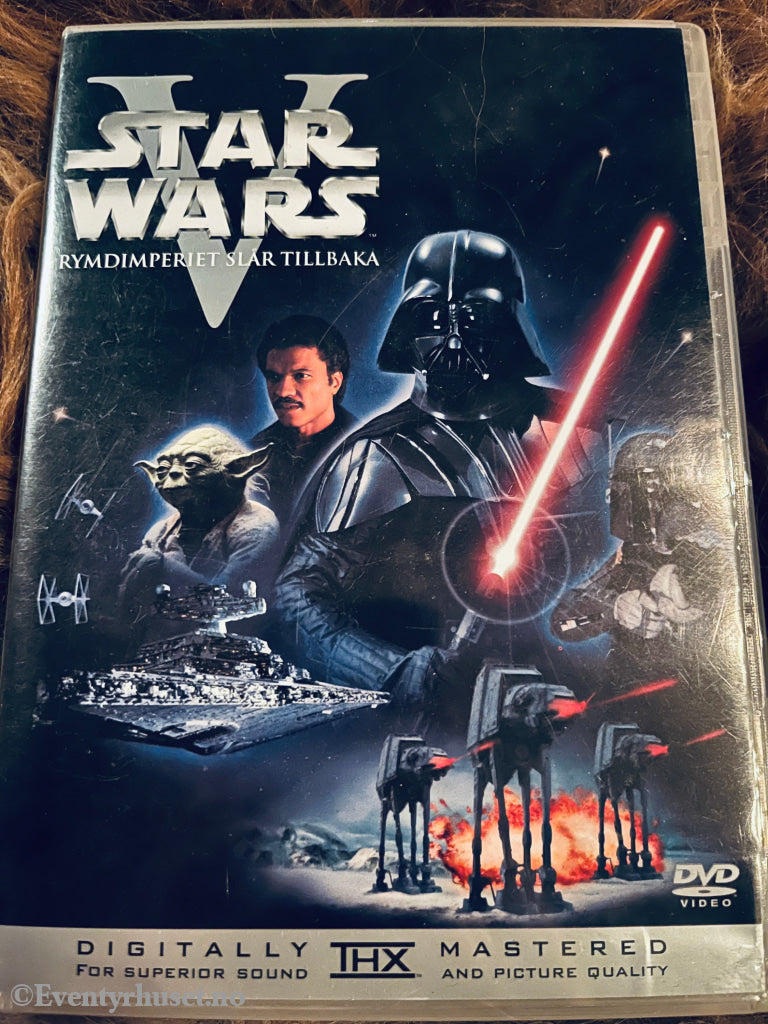 Star Wars V - The Empire Strikes Back. Dvd. Svensk Utgave. Dvd