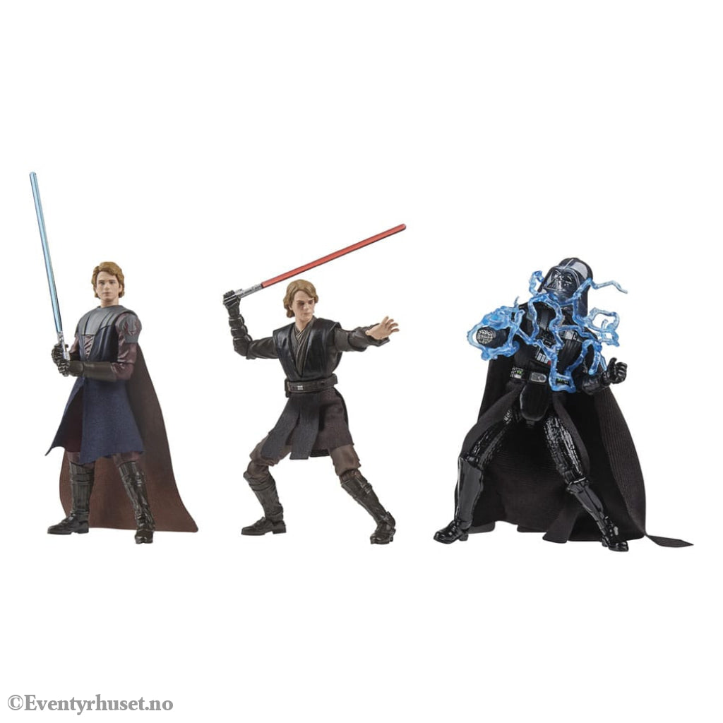 Star Wars Vintage Collection Action Figure 3-Pack The Journey of Anakin Skywalker Toys