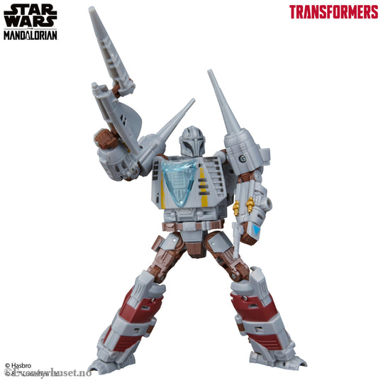 Star Wars x Transformers Action Figure The Mandalorian / N-1 Starfighter 19 cm. Mint In Sealed Box (MISB)! Actionfigur
