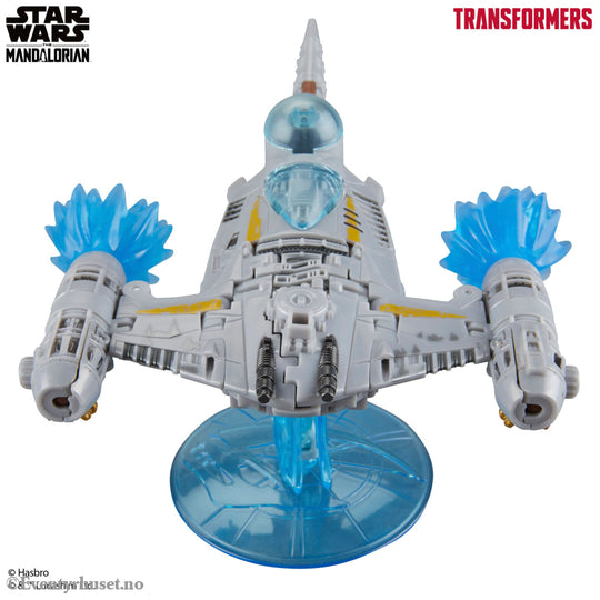 Star Wars x Transformers Action Figure The Mandalorian / N-1 Starfighter 19 cm. Mint In Sealed Box (MISB)! Actionfigur
