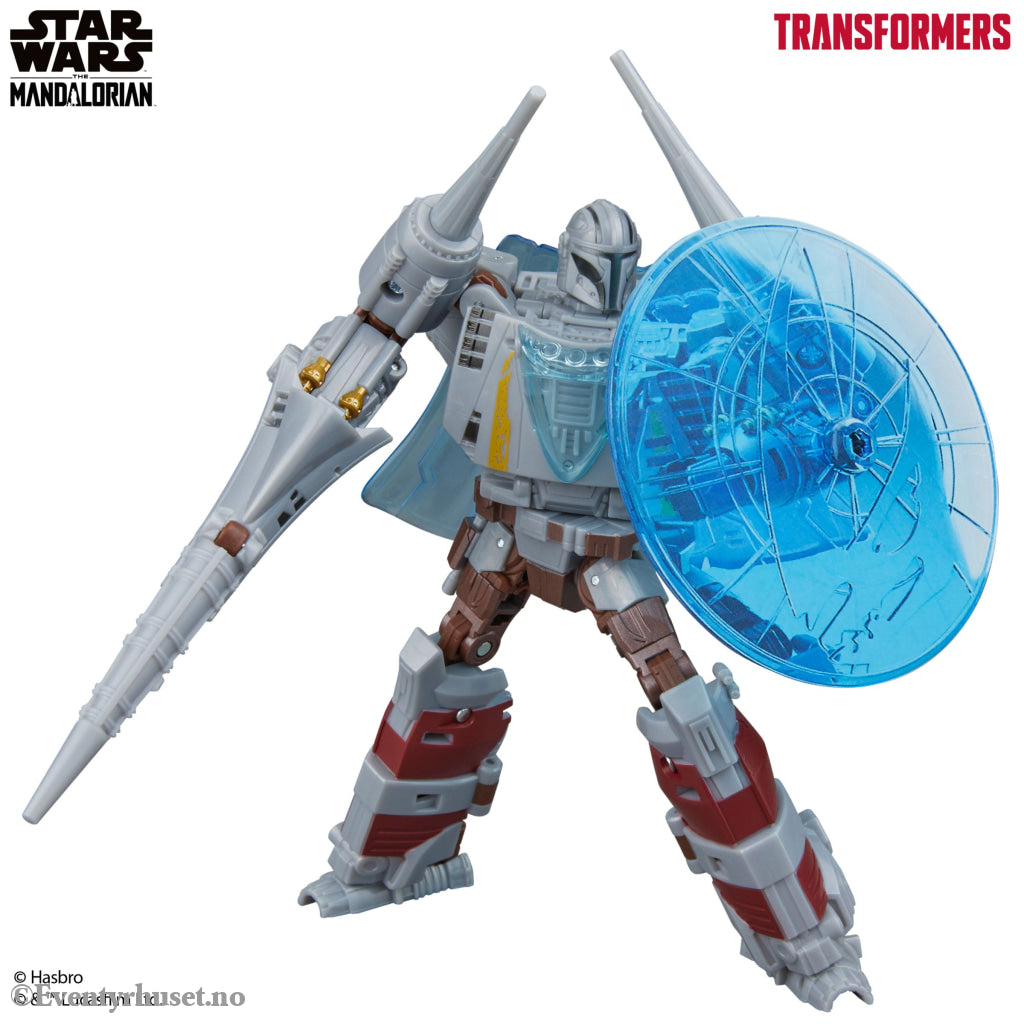 Star Wars x Transformers Action Figure The Mandalorian / N-1 Starfighter 19 cm. Mint In Sealed Box (MISB)! Actionfigur