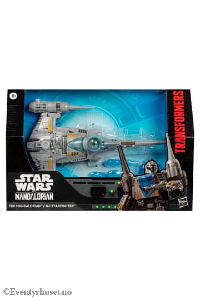 Star Wars x Transformers Action Figure The Mandalorian / N-1 Starfighter 19 cm. Mint In Sealed Box (MISB)! Actionfigur